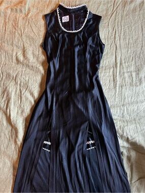 Vintage Fancy That Sleeveless Maxi Dress with Shorts